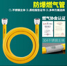 特路燃氣熱水器通用燃氣管4分304不銹鋼波紋管壁掛爐天然氣管金屬軟管 3米 熱水器用燃氣管 曬單實拍圖
