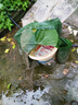 潮思匯牛筋套裝雨衣套裝分體式海膠套裝雨衣勞保雨衣防暴雨連帽套裝雨衣 軍綠色【雨衣+雨褲】熱銷(xiāo)款 M 1件 適合身高【160c-175c】 曬單實(shí)拍圖