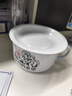 老式搪瓷碗泡面碗泡面神器學(xué)生宿舍快餐杯耐高溫家用飯缸復(fù)古懷舊 大容量【加厚1300ml】全村的希望 曬單實(shí)拍圖