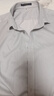 羅蒙（ROMON）可機(jī)洗DP成衣免燙純棉短袖襯衫男士夏季商務(wù)休閑職業(yè)抗皺條紋襯衣 95006D灰白細(xì)條 41 碼(175/96A) 曬單實拍圖