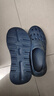 斯凱奇（Skechers）男鞋夏季貝殼泡泡鞋厚底透氣外穿洞洞鞋百搭沙灘鞋243240 海軍藍(lán)色/NVY 41 曬單實(shí)拍圖