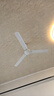 艾美特（AIRMATE）吊扇電風(fēng)扇家用客廳1.4米56吋樓頂扇大風(fēng)力吸頂電風(fēng)扇工業(yè)工廠宿舍銅芯電機(jī)風(fēng)扇 帶調(diào)速器 FZ5613 曬單實(shí)拍圖
