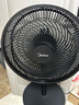 美的（Midea）電風(fēng)扇家用7葉落地扇搖頭電風(fēng)扇循臥室宿舍輕音風(fēng)扇臺式桌面小型風(fēng)扇臺地兩用升級款 黑色丨7葉臺地兩用 曬單實拍圖
