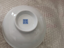 景德鎮(zhèn)（jdz）官方陶瓷高溫白瓷中式餐具飯碗面碗湯碗餐盤禮盒裝結(jié)婚喬遷送禮 流霜7英寸面碗 2頭 曬單實(shí)拍圖