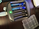 南孚 電池 鋰可充套裝 5號7號 AA/AAA鋰電池 1.5V 可充電 鋰可充電池 套裝電池充電鋰電池充電充電器 7號2節(jié)（拆賣） 曬單實拍圖