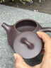 砂仙宜興紫砂壺純手工原礦紫泥景舟石瓢壺高檔功夫茶具泡茶壺男士禮物 紫韻石瓢-老紫泥- 250ml 曬單實拍圖