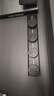 美的（Midea）移動(dòng)軌道插座家用廚房餐邊柜滑動(dòng)電力軌道排插免打孔軌道插座明裝【黑】50cm軌道贈(zèng)3個(gè)五孔 曬單實(shí)拍圖