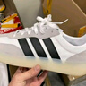 adidas 果凍T頭鞋 BARREDA DECODE板鞋德訓(xùn)鞋男女阿迪達(dá)斯輕運(yùn)動(dòng) 白色/黑色/灰色   42.5 曬單實(shí)拍圖
