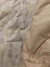水星家紡羽絨被子90%白鴨絨被子冬季冬被芯加厚雙人羽絨被220x240cm 曬單實拍圖