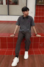 安踏（ANTA）板鞋男鞋夏季新款青年經(jīng)典小白鞋軟底休閑鞋學(xué)生透氣鞋子運動鞋男 象牙白【輕程板鞋】 42 【正品保證-假一賠十】 曬單實拍圖
