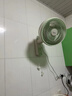 美的（Midea）電風(fēng)扇壁扇家用壁掛風(fēng)扇 廚房風(fēng)扇涼霸臥室客廳輕音節能搖頭電扇大風(fēng)力空氣循環(huán)扇 FWA23UA【旋鈕調風(fēng)】 曬單實(shí)拍圖
