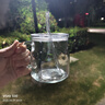 柏潮水杯女夏季高顏值玻璃杯2025新款泡果茶大容量吸管杯子可愛(ài)馬克杯 粉熊600毫升+吸管+大眼3D貼 曬單實(shí)拍圖