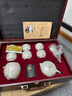 講茗堂鎏999純銀茶具整套裝百福陶瓷送禮品物長(cháng)輩領(lǐng)導高檔退休教師節 龍鳳銀套裝 10頭 曬單實(shí)拍圖