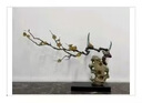 縱歡彩銅梅花客廳玄關(guān)梅蘭竹菊茶室新中式藝術(shù)擺件開業(yè)喬遷禮品 梅蘭竹菊-梅 曬單實(shí)拍圖