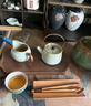 逸居客（YIJUKE）竹制茶則三件套碳化投茶器無(wú)漆茶則禪意茶勺茶夾茶荷茶撥茶具配件 曬單實(shí)拍圖