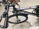 金武端自行車(chē)成人山地車(chē)公路賽車(chē)單車(chē)騎行變速超輕越野中學(xué)生初中青少年 頂配版-輻條輪-黑白色 26寸21速 曬單實(shí)拍圖
