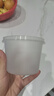 【馬卡龍蓋】食物收納保鮮盒密封圓形冰箱收納盒谷物零食蔬菜水果 密封保鮮盒綠色 3只裝 曬單實(shí)拍圖