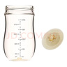 世喜花語(yǔ)玻璃奶瓶身適配世喜百日瓶奶嘴鴨嘴吸管嘴160ml240ml仿母乳手柄蓋 240瓶身/無(wú)排氣閥 1只裝 曬單實(shí)拍圖