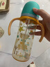貝親（Pigeon）PPSU雙把手防脹氣奶瓶330ml 紳士豹 L號奶嘴 6月+ AA223 曬單實拍圖