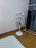 Meind智選電風(fēng)扇一級能效立式智能扇家用落地扇風(fēng)扇搖頭宿舍電扇 天空白+智能遙控+1.2米線 曬單實(shí)拍圖