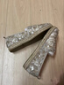 快樂瑪麗（J&M）漁夫鞋女鞋2025夏季新款一腳蹬軟底休閑鞋女潮流亮片網紗透氣單鞋 杏色 38 (曬圖送20元紅包） 曬單實拍圖