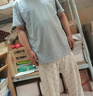 斯凱奇（Skechers）七夕禮物雪糕T恤短袖夏季男女同款中性速干上衣衣服L223U046 曬單實(shí)拍圖