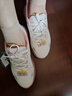 斯凱奇（Skechers）搖搖鞋女2025夏新品運動鞋閃穿網(wǎng)面透氣緩震高回彈跑步鞋129369 曬單實拍圖
