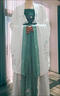 閃動少女（SHANDONGSHAONV）漢服女原創(chuàng)對襟齊腰襦裙廣袖夏薄款日常套裝 大袖衫+上襦+吊帶+3米襦裙 S 曬單實拍圖
