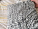 宜家（IKEA）JORDKASTANJ尤卡斯坦靠墊臥室客廳沙發(fā)抱枕午睡枕趴睡枕 灰色靠墊 40cm*40cm 含枕芯 曬單實(shí)拍圖
