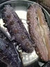 君旺海鮮 半干遼刺參大連鹽漬海參拉缸鹽長?？h生鮮水產(chǎn)干貨非即食家庭裝 30頭左右/500g 曬單實拍圖