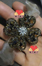 向晚 頭繩2件套發(fā)圈發(fā)繩水鉆四葉草頭繩女扎馬尾皮筋大腸發(fā)繩七夕禮物 曬單實(shí)拍圖
