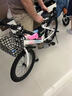 兒童自行車(chē)山地車(chē)6-7-8-10-12-15歲中大童小學(xué)生單車(chē)輕便變速小孩公路車(chē)18寸20寸22寸24寸 標(biāo)配單速白粉色送禮包 18寸適合身高100-125厘米 曬單實(shí)拍圖