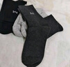 貓人男士襪子男100%純棉抑菌春夏吸汗防臭休閑中筒襪透氣商務(wù)襪6雙裝 曬單實(shí)拍圖