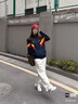 Champion美國冠軍2025新款板鞋女男 經(jīng)典潮流時尚休閑板鞋25FWT75 黑白 曬單實拍圖