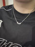 AWDA小蠻腰吊墜男洗澡可戴不掉色鈦鋼鎖骨鏈時(shí)尚高級蛇骨閃鉆多環(huán)項鏈 小蠻腰吊墜（急速發(fā)貨） 曬單實(shí)拍圖