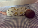 babylove嬰兒連體衣夏季竹棉山茶紗布和尚服新生兒寶寶衣服薄款透氣哈衣 曬單實拍圖
