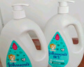 強(qiáng)生（Johnson）嬰兒牛奶沐浴露1kg*2 寶寶兒童青少年沐浴保濕乳液全家可用 曬單實(shí)拍圖