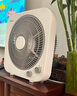 美的（Midea）電風(fēng)扇 家用臺式桌面小風(fēng)扇鴻運(yùn)扇宿舍臥室節(jié)能電扇臺扇轉(zhuǎn)頁扇輕音低噪五葉風(fēng)扇 KYT30-21MA 曬單實(shí)拍圖