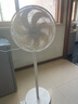 美的（Midea）落地扇 家用風(fēng)扇 落地扇 空氣循環(huán)扇 遙控電扇 臺(tái)式桌面小風(fēng)扇 臺(tái)地兩用換氣扇輕音節(jié)能宿舍臺(tái)扇 【升級(jí)扇葉35cm】SAH35MR 曬單實(shí)拍圖