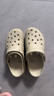 卡駱馳（crocs）云朵女鞋洞洞鞋厚底增高涼鞋戶外沙灘鞋包頭透氣拖鞋 W7 曬單實(shí)拍圖