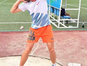 CEZK體育生短袖背心田徑服男女馬拉松跑步運動T恤速干透氣比賽服上衣 灰白魚骨紋短袖 XL體重120-140斤 曬單實拍圖