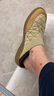 Pansy盼喜日本女鞋休閑鞋寬松軟底一腳蹬輕便百搭舒適鞋子1530 米色 39 曬單實(shí)拍圖