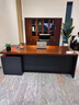 94027現代簡(jiǎn)約老板桌辦公家具經(jīng)理大班臺班桌電腦桌子E0級 2200*2000*760mm 曬單實(shí)拍圖