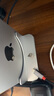 海備思 適用Mac mini M4/M4 Pro豎立式支架底座迷你電腦主機配件桌面支撐架散熱托架鋁合金金屬 銀色 曬單實拍圖