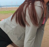 小野和子修身防曬衣女士輕薄透氣冰絲防曬服夏季遮陽(yáng)外套女薄款a6 薄霧灰 L 曬單實(shí)拍圖