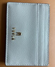 芙拉（FURLA）【情人節禮物】CAMELIA牛皮小號女士卡包輕薄小巧卡夾證件收納包 灰色 曬單實(shí)拍圖
