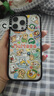 CASETIFY Maltese線(xiàn)條小狗系列 夏日氛圍貼紙 適用于iPhone 16/15 Pro/Max 蘋(píng)果手機殼 透明黑框 iPhone 16 Pro Max 曬單實(shí)拍圖