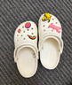 卡駱馳crocs經(jīng)典洞洞鞋兒童鞋戶(hù)外休閑鞋涼鞋/206991/206990 骨白色-2Y2(含智必星) 26 (155mm) 曬單實(shí)拍圖