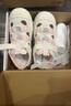 ABC KIDS童鞋女童包頭涼鞋夏季公主鞋兒童框子鞋沙灘鞋3236 白/粉色  33 曬單實(shí)拍圖