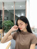 Jay圓臉耳墜耳環(huán)輕奢耳飾女925銀耳釘耳扣耳圈送閨蜜送女友生日禮物 925銀圈（京倉(cāng)/就近發(fā)貨） 曬單實(shí)拍圖